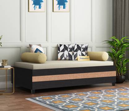 Febonic Biba Solid Wood Single Box Bed