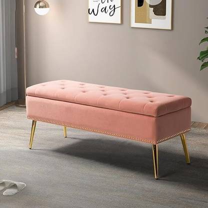 Arcraft AR CRAFT Flip top Storage Bench 2 Seater Settee Poufffe Storage Ottoman Foam Settee