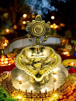 Aplus Brass Table Diya