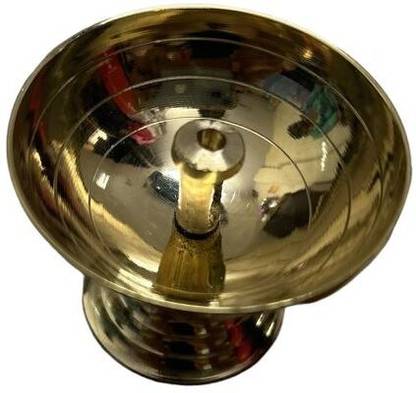 BHALLA BARTAN Brass Table Diya