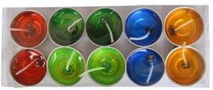 CRAJI Iron (Pack of 10) Table Diya Set