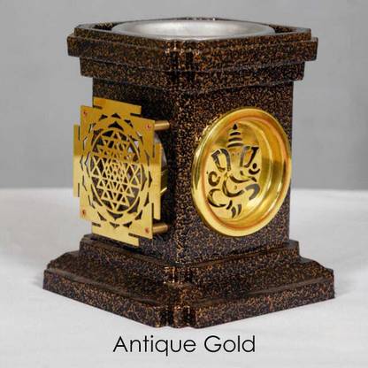 Ojas SUVARNA DEEP Positive Energy Creater Lamp Based On Panchatatva Brass Table Diya
