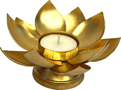 Lata Lotus Diya For Spiritual Purpose | Home Decor | Diwali Decor | Festive Decor Brass Table Diya