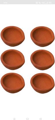 Simi Pottery (Pack of 21) Table Diya Set
