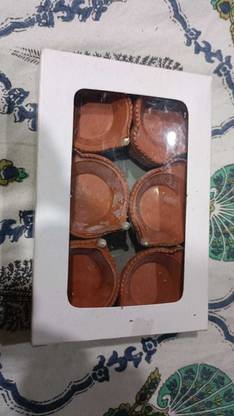 Xworld Plastic (Pack of 6) Table Diya Set