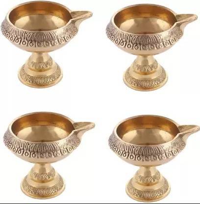 Antique collection Brass (Pack of 2) Table Diya