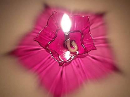 BS NATURAL Plastic (Pack of 24) Table Diya Set
