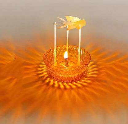 sell net retail SNR BUY 1GET1FREE SAI SURAJ REFLECTIVE DIYA Plastic Table Diya