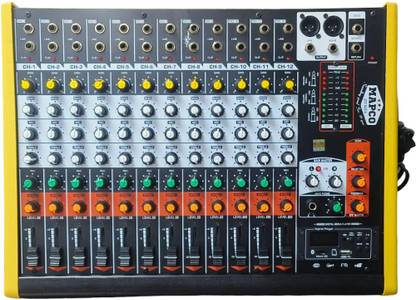 KH Professional Digital Stereo Echo Mixer With Digital media player Professional Dj Wired DJ Controller