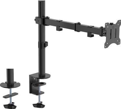 SYGA 360° Rotation 75x75-100x100 - Single Single Monitor Stand Dual Arm Desk Mount 360° Rotation 75x75-100x100 - Single Monitor Stand