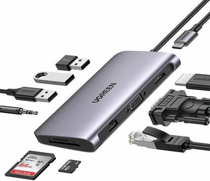 Ugreen 10 In 1 USB Type C Hub 80133 Multifunctional Adapter