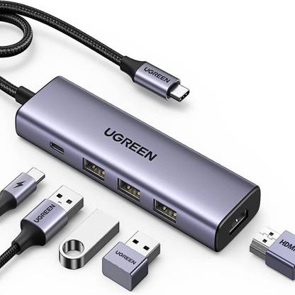 Ugreen 15596 5 In 1 Usb C Multifunctional Adapter