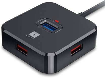 iball 4-Port 2-in-1 USB 3.0 + USB 2.0 Hub Type C