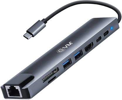 EVM TYPE C 8 IN 1 DOCKING STATION 8 IN 1 MULTIPORT DOCKING STATION