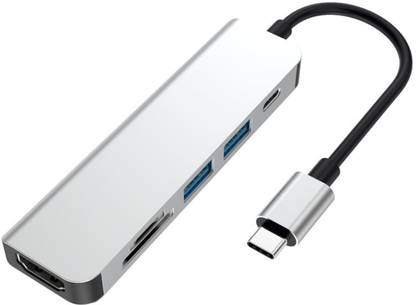 Rasta HDMI USB-C Hub Adapter 6 in 1 Docking Station