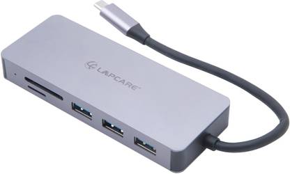 LAPCARE Lap-C 8 in 1 extended Travel Docking Station Type