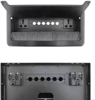 TECHGEAR Pop up box cable cubby with 2 power socket & 6 cable hole 01 Media Streaming Device