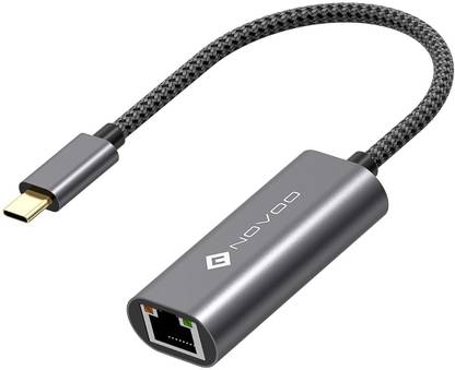 NOVOO RJ 45 HUB TYPE C to RJ 45 Ethernet HUB USB C to Ethernet