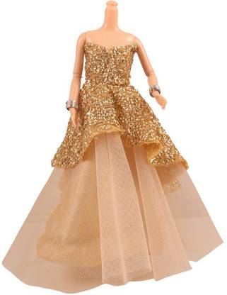 SIYA ART Siya art Gracefull Peach Color Sequence and net Gown