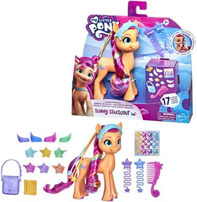 MY LITTLE PONY A New Generation Rainbow Reveal Sunny Starscout Toy with Accessories