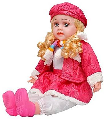 GKzon Cute Looking Musical Doll Sings Poems Doll For Kids(Multicolor)&(Multi Design)