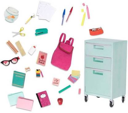 Our Generation School Supplies Accessory Elementary Class Playset
