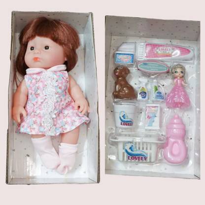 AKTOON TOYS BABY DOLL BITH SET KIDS TOY