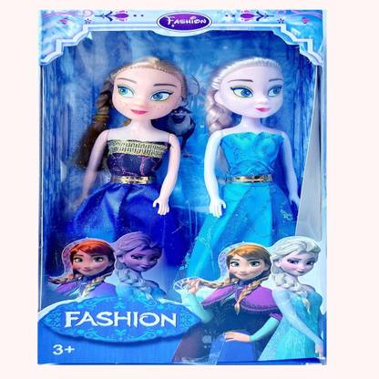 AKFLICKS Elsa and Anna Doll Set | Elsa And Anna Frozen Character Dolls |