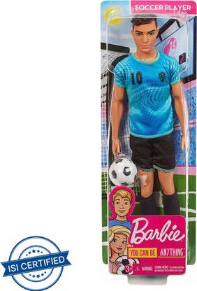 BARBIE Career Ken Soccer Player Doll