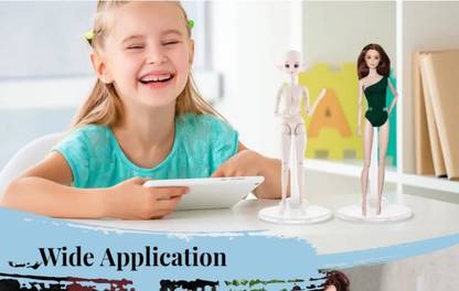 BHOOLU&GOOLU Doll Display Holder Doll Stand - 5 Pcs / Set