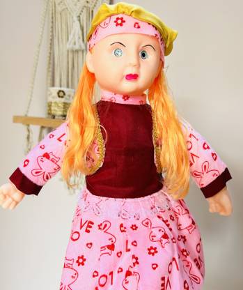 R C TRADERS Rhyming Poem Singing Doll, Musical Doll 40 Cm