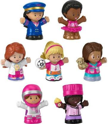 FISHER-PRICE Little People Barbie You Can Be Anything Figures