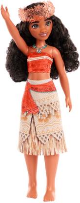 डिज़्नी प्रिंसेस Moana Posable Fashion Doll with Sparkling Clothing
