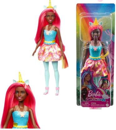 BARBIE Dreamtopia Unicorn Doll, Skirt, Removable Unicorn Tail & Headband