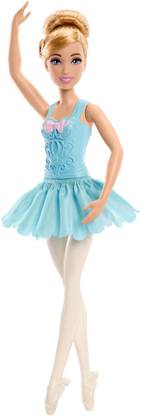 DISNEY PRINCESS Posable Ballerina Cinderella Doll, Gifts for Kids