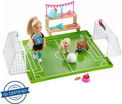 BARBIE Chelsea Soccer Playset