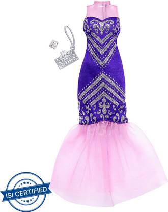 BARBIE Complete Looks Purple Mermaid Gown