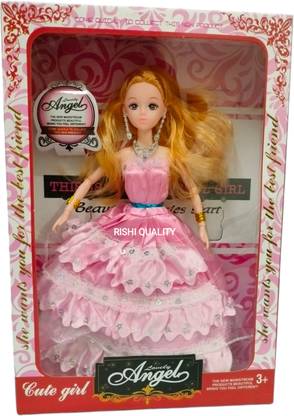 RISHI QUALITY Beautiful Doll With Foldable Hands Playing toy for Girls. Doll set toy.