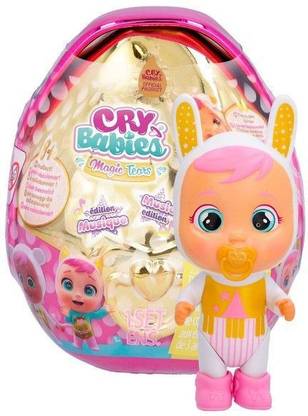 Cry Babies Magic Tears Music Metallic Gold Edition Baby Figure Included