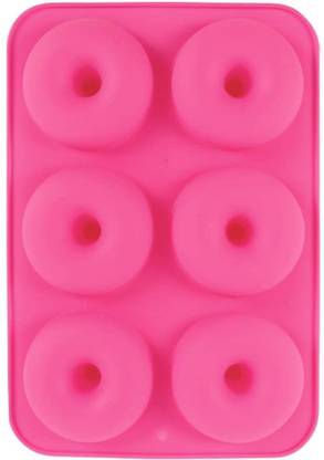 UNDY Premium Quality Donut Mould, 6 Cavity Donut Making Silicone Mold Donut Maker