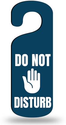 Sonsky Do Not Disturb Door Knob Hanger| Door Hanger