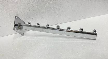 LHM 7 Ball Heavy Wall Mount Hanger for Displaying/Hanging Clothes at Shops Door Hanger