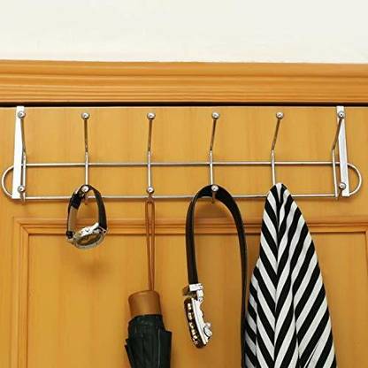 Afrodite Six Hook Over Door Hanger Hooks Door Hooks Over The Door Hanger for Back Door Door Hanger