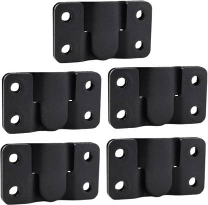 DESIRED DECOR Hanging Bracket Flush Mount Clamp Concealed Bracket Mirror Frame Hook (Set of 5) Door Hanger