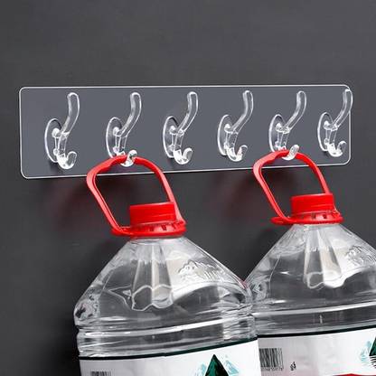 Diniva Self Adhesive Wall Mounted Bathroom Towel Hanger Door Hanger