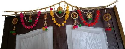 DHRITI 1 Multicolor Door Toran For Diwali and festivals Toran