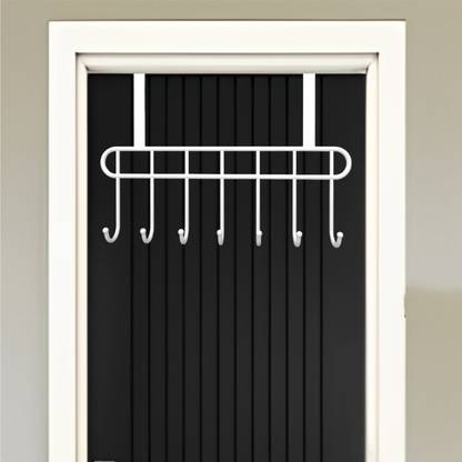 JD FRESH Door Hangers for Clothes Over The Door Hook Hanger for Clothes White pc 1 Door Hanger