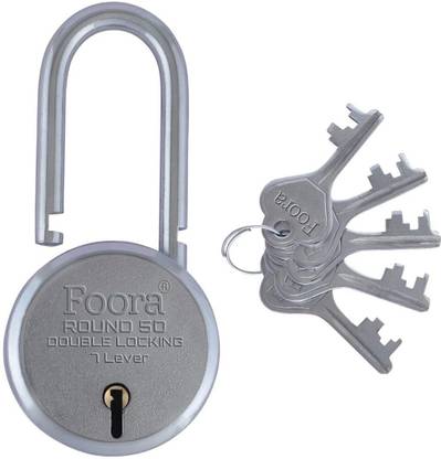 Foora Silver Chrome Door levers