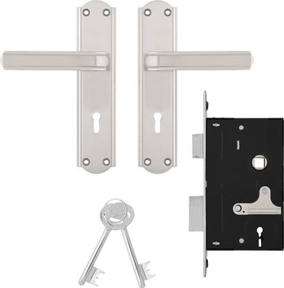 Godrej Locks Steel Matte Door levers