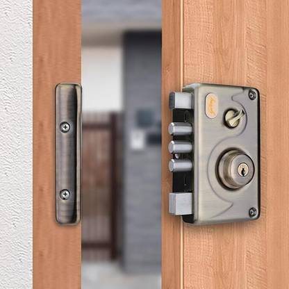 Godrej Locks Nickel Matte Deadbolts